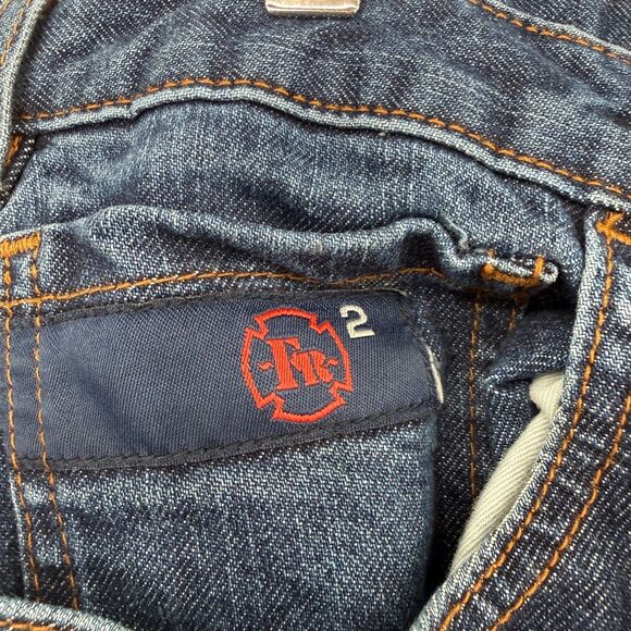 Benchmark FR Women's 6 Blue Flame Resistant Workwear Denim USA Made **Disclaimer - Picture 11 of 15